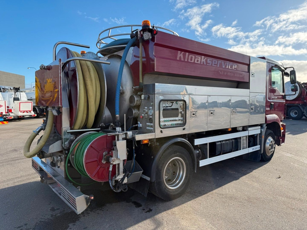 MAN TGM 14.250 VM-Tarm Stainless Steel 4000 l. Kombi - Vacuum truck: picture 3 MAN TGM 14.250 VM-Tarm Stainless Steel 4000 l. Kombi - Vacuum truck: picture 3