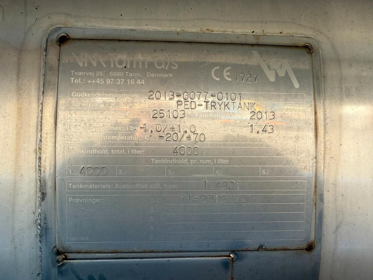 MAN TGM 14.250 VM-Tarm Stainless Steel 5600 l. Kombi - Vacuum truck: picture 5 MAN TGM 14.250 VM-Tarm Stainless Steel 5600 l. Kombi - Vacuum truck: picture 5