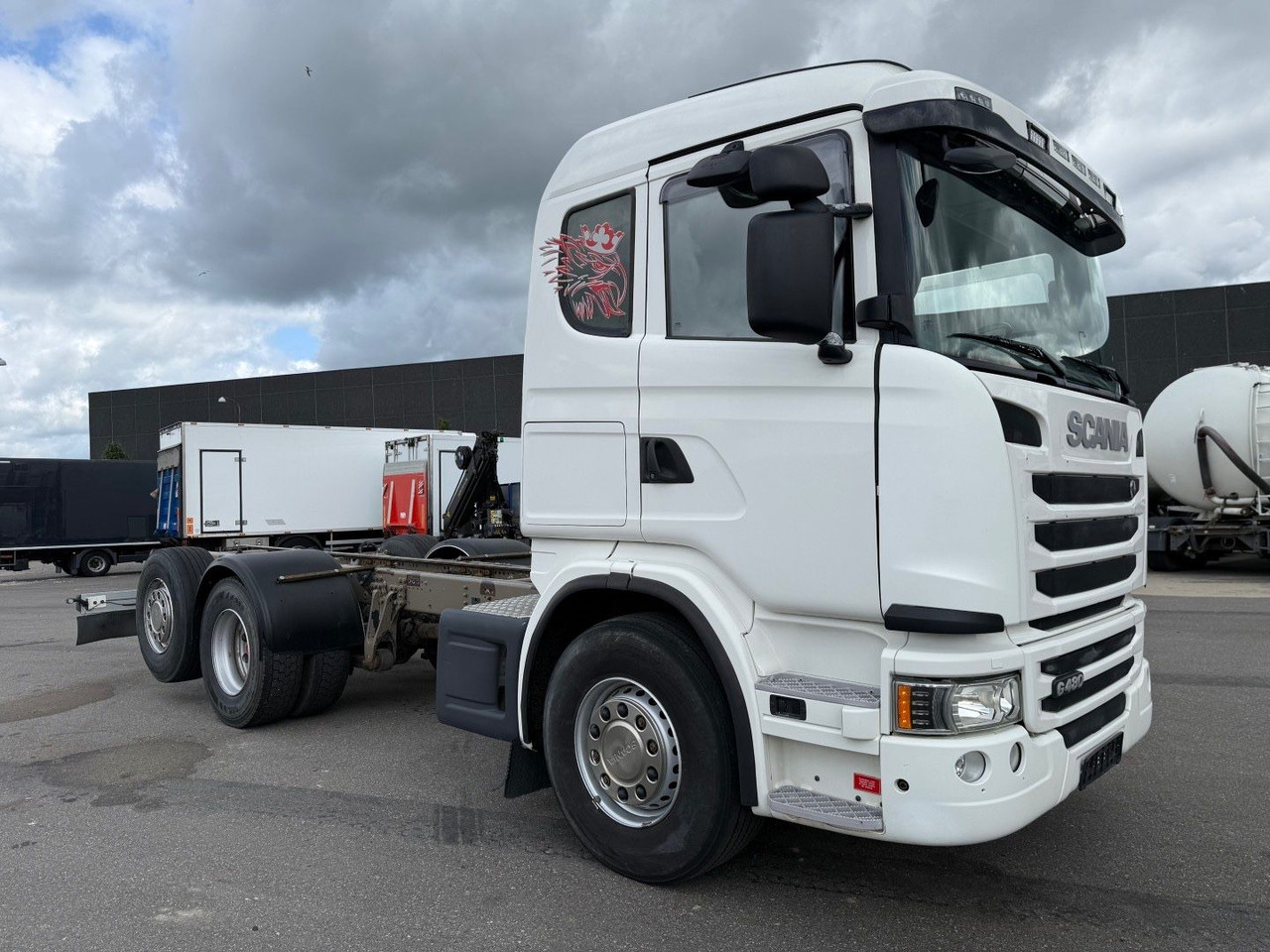 Scania G480 6x2*4 ADR Chassis / Fahrgestell / Retarder - Cab chassis truck: picture 2 Scania G480 6x2*4 ADR Chassis / Fahrgestell / Retarder - Cab chassis truck: picture 2