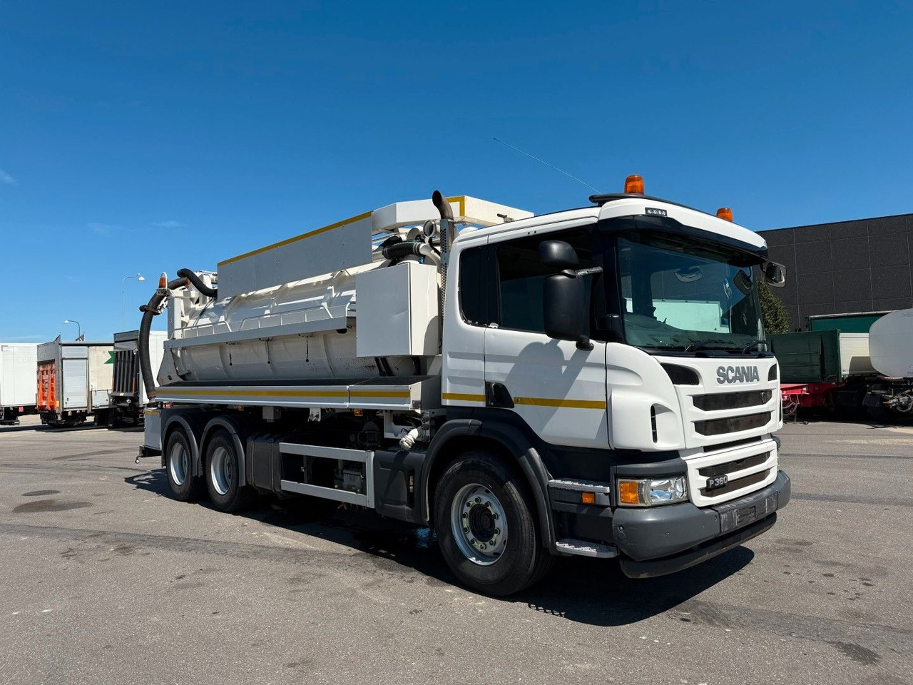 Scania P360 6x4 RHD Hvidtved Larsen FlexLine 312 - Vacuum truck: picture 2 Scania P360 6x4 RHD Hvidtved Larsen FlexLine 312 - Vacuum truck: picture 2