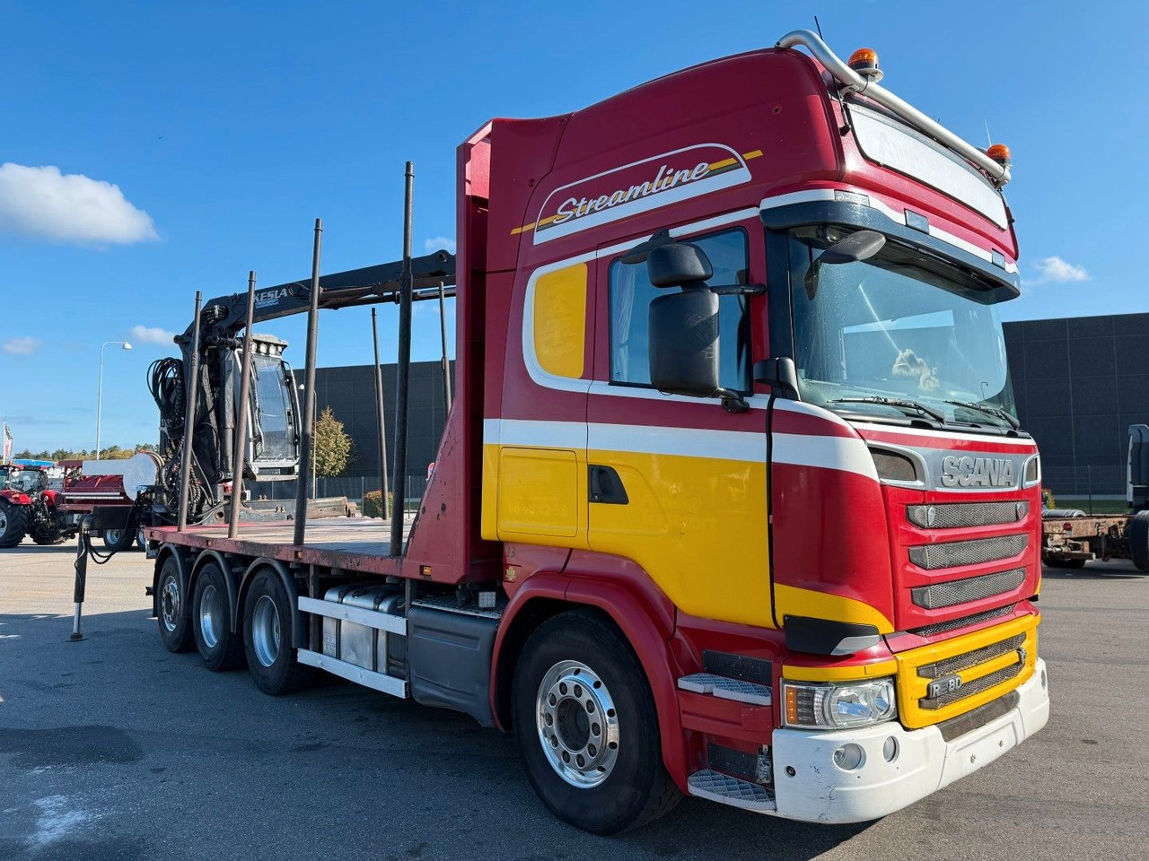 Scania R580 V8 8x4*4 Crane Kesla 21127 / Woodtransport - Crane truck: picture 2 Scania R580 V8 8x4*4 Crane Kesla 21127 / Woodtransport - Crane truck: picture 2