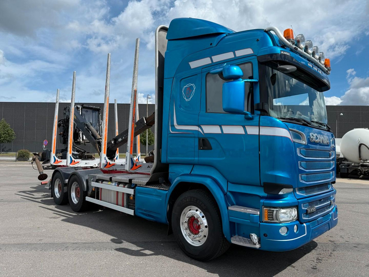 Scania R730 V8 6x4 Palfinger Epsilon M12L80 / Holz Wood - Timber truck, Crane truck: picture 3 Scania R730 V8 6x4 Palfinger Epsilon M12L80 / Holz Wood - Timber truck, Crane truck: picture 3