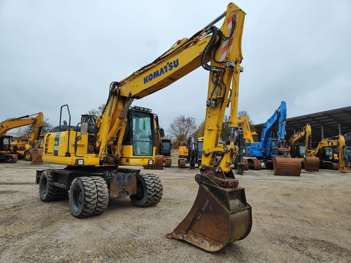 Komatsu PW160-8 - Wheel excavator: picture 3 Komatsu PW160-8 - Wheel excavator: picture 3