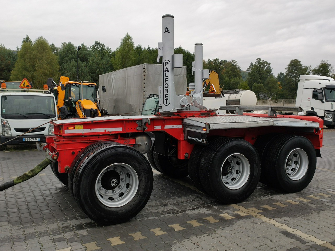 Faymonville Wózek 3-Osie FlexMAX 12T Do drzewa Do drewna Do Lasu 2019/2020r - Timber trailer: picture 5 Faymonville Wózek 3-Osie FlexMAX 12T Do drzewa Do drewna Do Lasu 2019/2020r - Timber trailer: picture 5