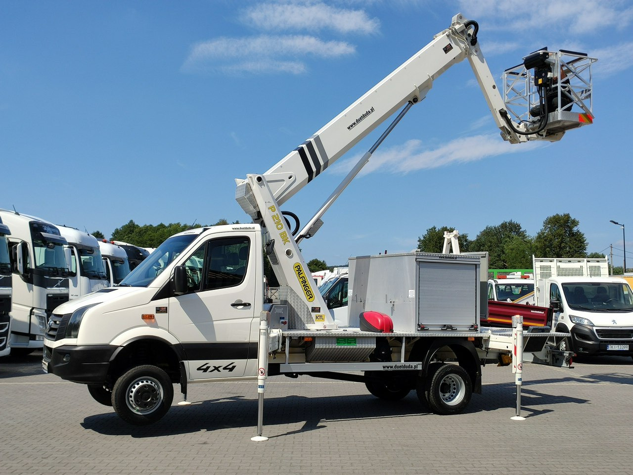 Iveco Volkswagen Crafter 4x4 Zwyżka 21m Palfinger P210BK JIP-Ogon udt - Truck mounted aerial platform: picture 3 Iveco Volkswagen Crafter 4x4 Zwyżka 21m Palfinger P210BK JIP-Ogon udt - Truck mounted aerial platform: picture 3