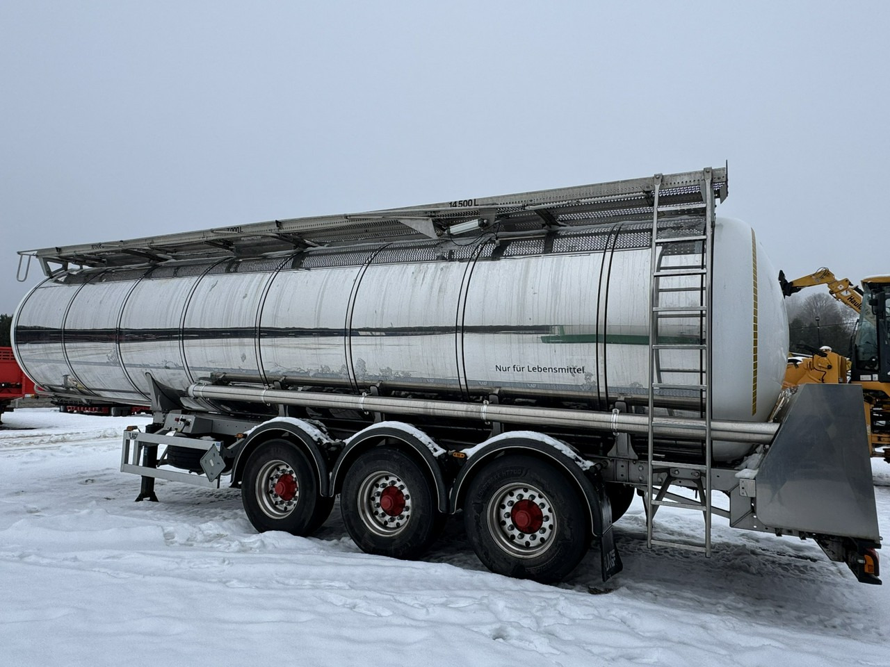 Lag Spożywcza Magyar Izolowana Webasto Pompa Elektryczna do Zrzutu - Tanker semi-trailer: picture 5 Lag Spożywcza Magyar Izolowana Webasto Pompa Elektryczna do Zrzutu - Tanker semi-trailer: picture 5