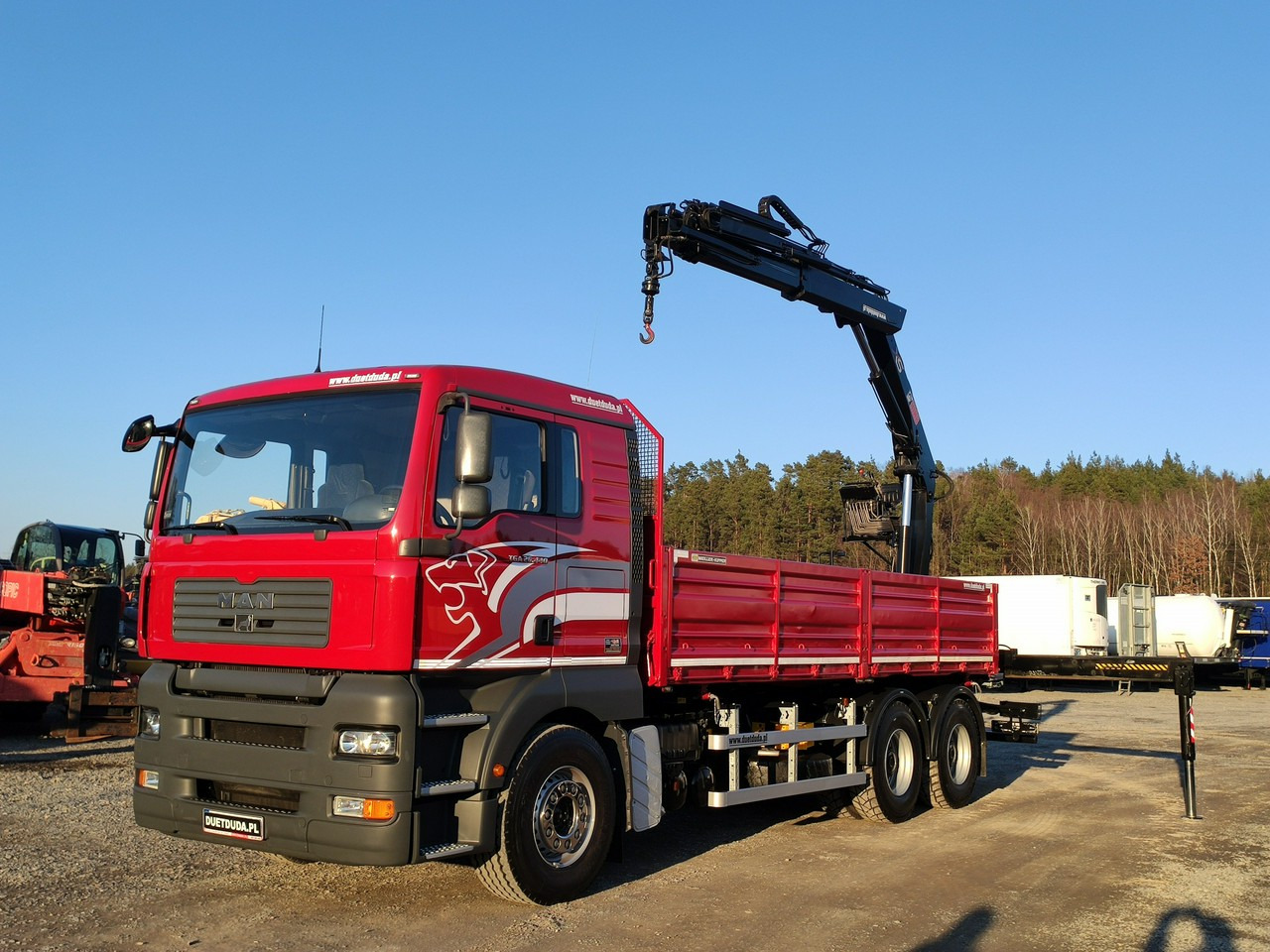 MAN Man 26.440 6x4 HDS HIAB 166 B-3 DUO Wywrotka Meiller 2-stronna - Tipper, Crane truck: picture 1 MAN Man 26.440 6x4 HDS HIAB 166 B-3 DUO Wywrotka Meiller 2-stronna - Tipper, Crane truck: picture 1