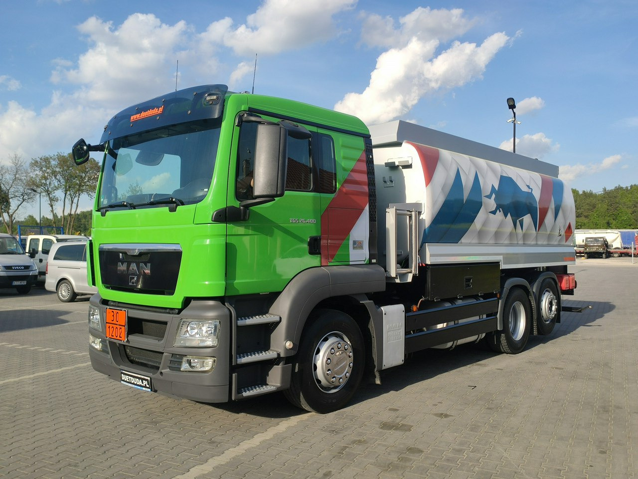 MAN TGA 26.400 Autocysterna z Dystrybucją Ważne TDT - Tanker truck: picture 3 MAN TGA 26.400 Autocysterna z Dystrybucją Ważne TDT - Tanker truck: picture 3