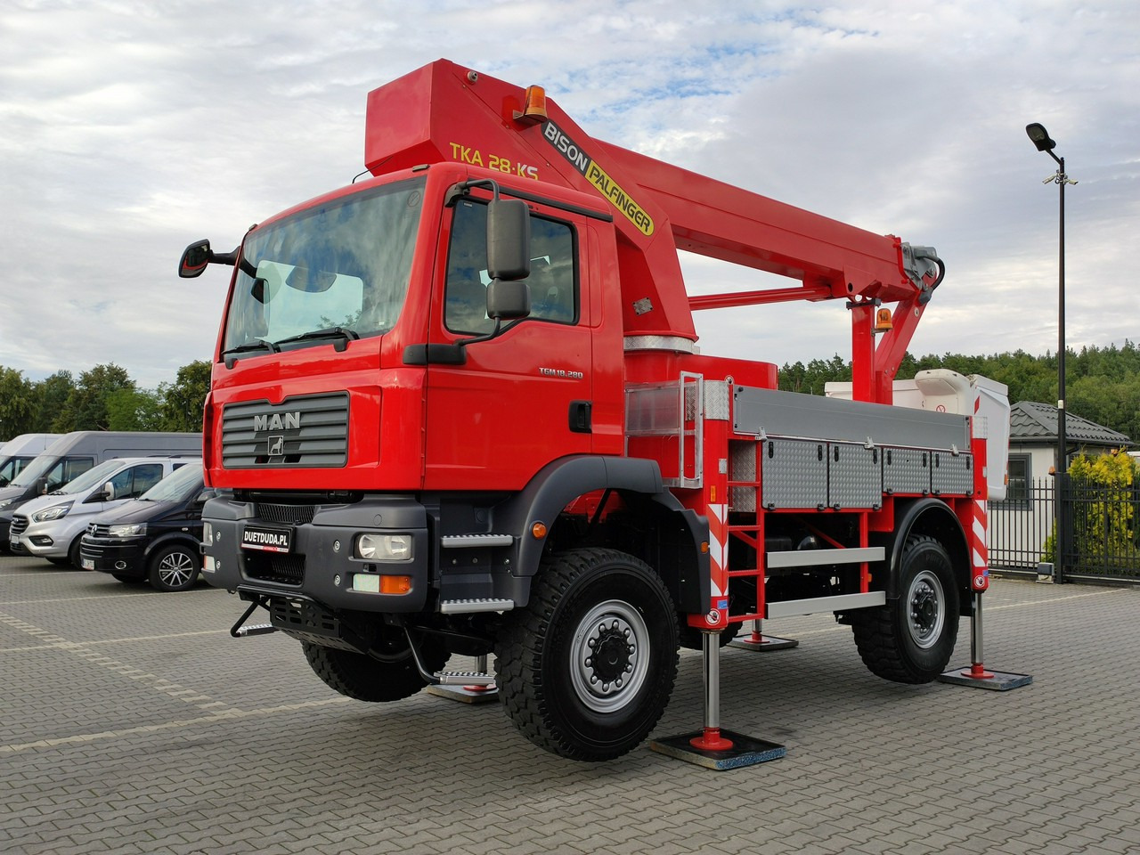 MAN TGM 18.280 4x4 Zwyżka Bison Palfinger TKA 28 Podnośnik Koszowy leasing MAN TGM 18.280 4x4 Zwyżka Bison Palfinger TKA 28 Podnośnik Koszowy: picture 12
