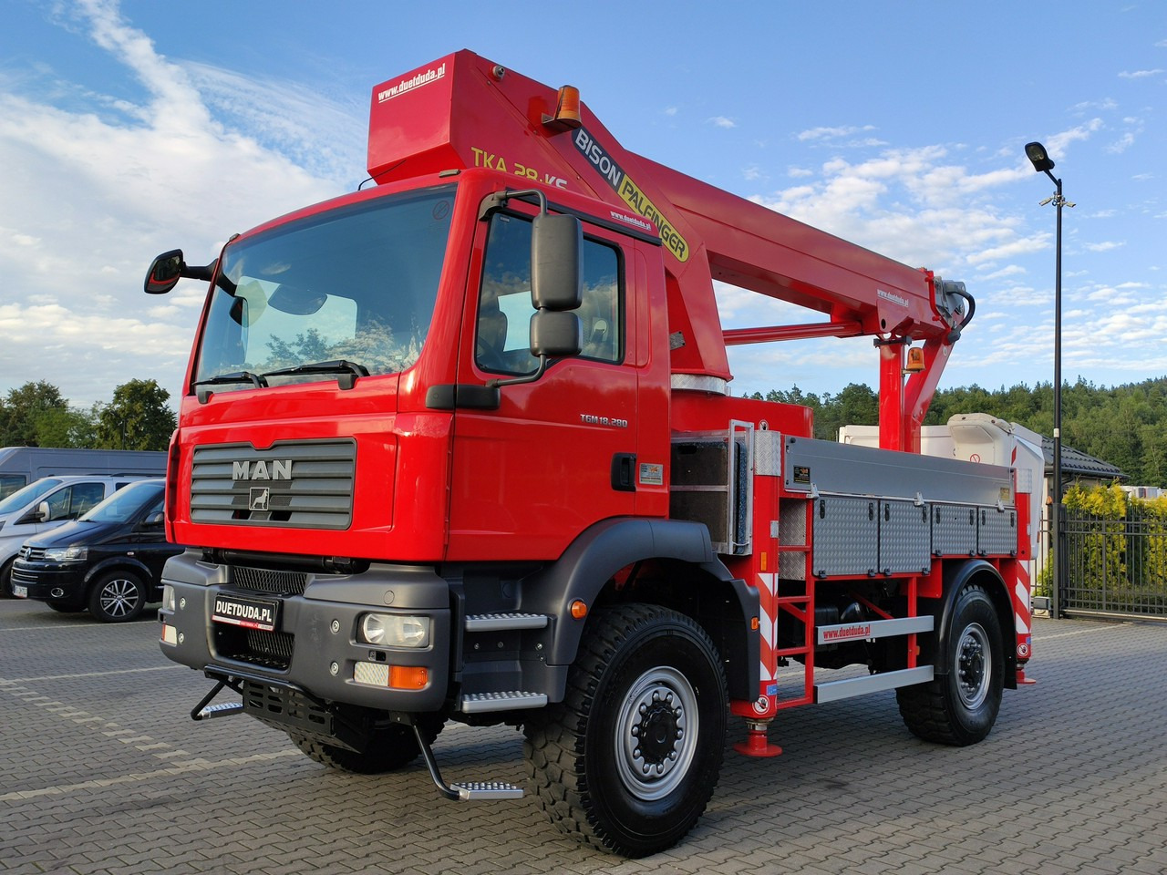 MAN TGM 18.280 4x4 Zwyżka Bison Palfinger TKA 28 Podnośnik Koszowy leasing MAN TGM 18.280 4x4 Zwyżka Bison Palfinger TKA 28 Podnośnik Koszowy: picture 29