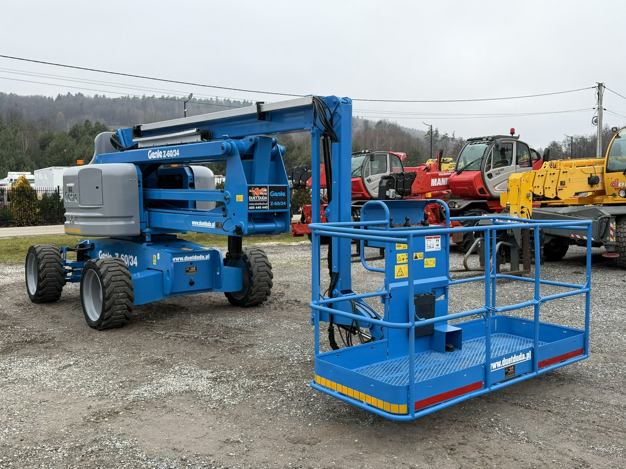 Manitou 200 ATJ Genie Z60/34 PODNOŚNIK PRZEGUBOWY TELEKOPOWY JGL 4x4 4WD - Articulated boom: picture 5 Manitou 200 ATJ Genie Z60/34 PODNOŚNIK PRZEGUBOWY TELEKOPOWY JGL 4x4 4WD - Articulated boom: picture 5
