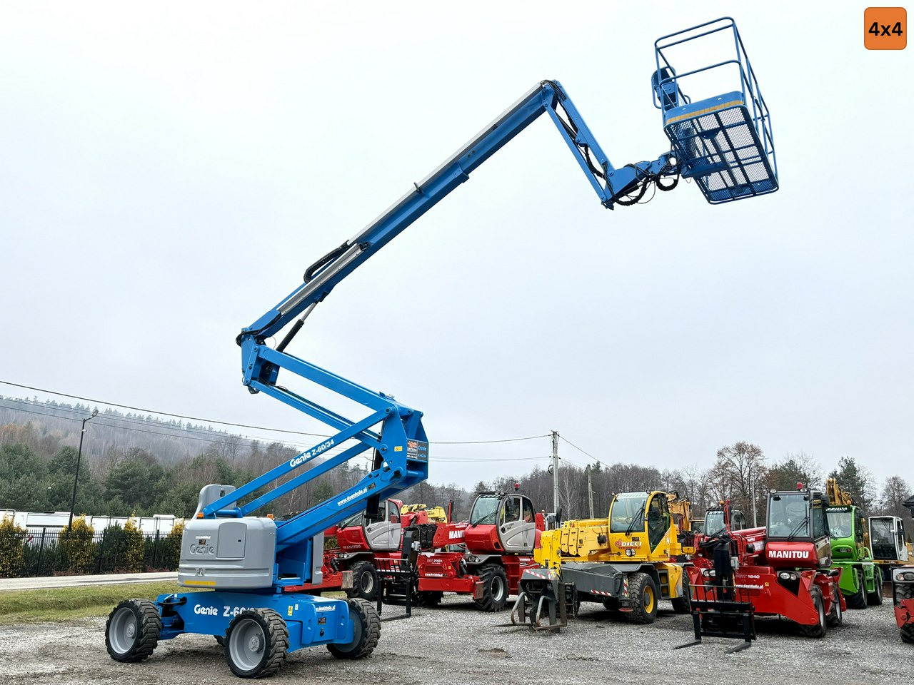Manitou 200 ATJ Genie Z60/34 PODNOŚNIK PRZEGUBOWY TELEKOPOWY JGL 4x4 4WD - Articulated boom: picture 1 Manitou 200 ATJ Genie Z60/34 PODNOŚNIK PRZEGUBOWY TELEKOPOWY JGL 4x4 4WD - Articulated boom: picture 1