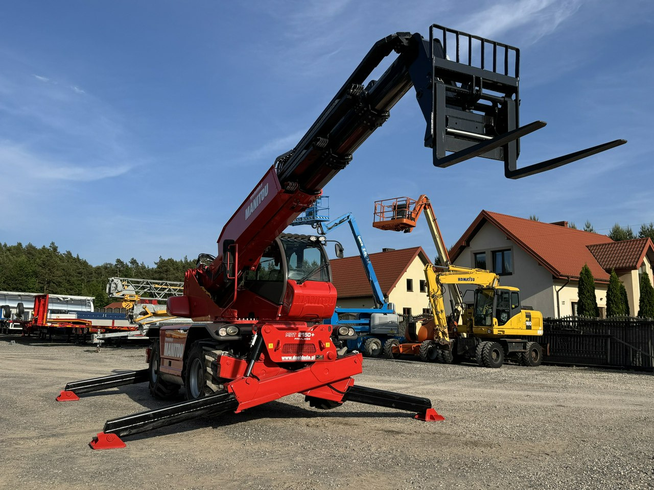 Manitou MRT 2150 ROTO Ładowarka Teleskopowa Obrotowa 2550 - Telescopic handler: picture 3 Manitou MRT 2150 ROTO Ładowarka Teleskopowa Obrotowa 2550 - Telescopic handler: picture 3