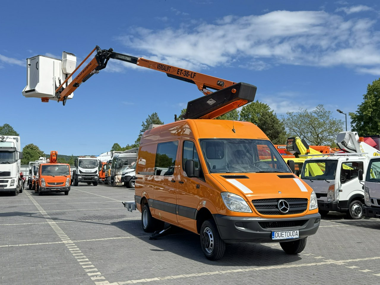 Mercedes Sprinter Zwyżka Podnośnik Koszowy VERSALIFT KLUBB ET-36-LF UDT - Truck mounted aerial platform: picture 3 Mercedes Sprinter Zwyżka Podnośnik Koszowy VERSALIFT KLUBB ET-36-LF UDT - Truck mounted aerial platform: picture 3