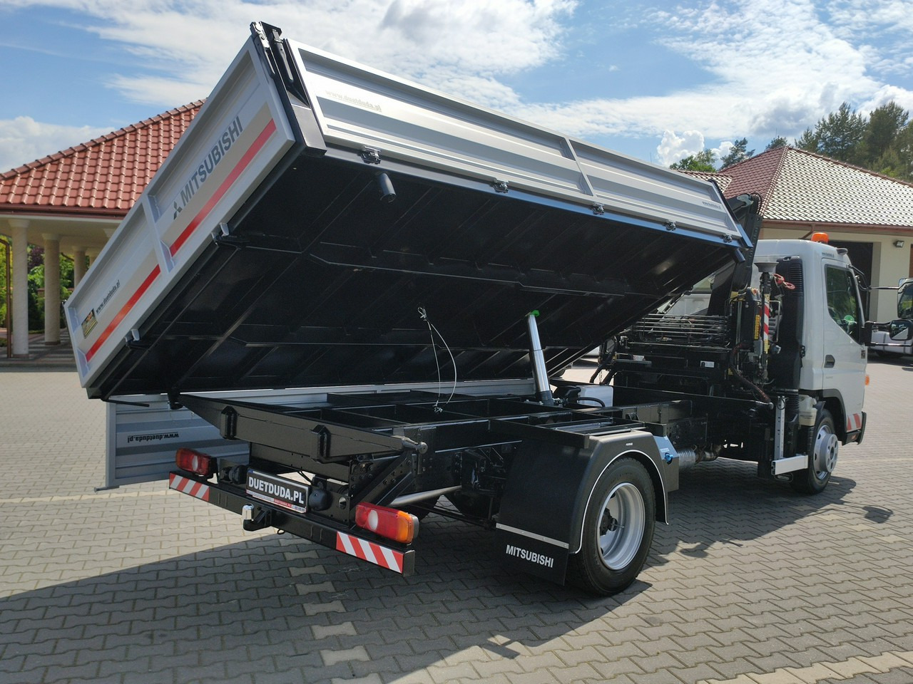 Tipper Mitsubishi Canter Fuso 9C18 3.0/180KM Automat, HDS FASSI F30 Wywrotka 3-str: picture 6