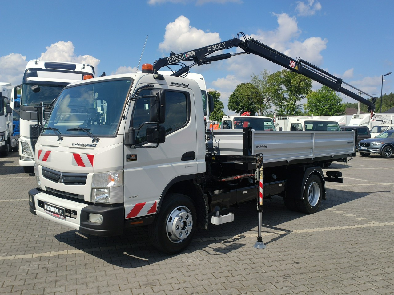 Tipper Mitsubishi Canter Fuso 9C18 3.0/180KM Automat, HDS FASSI F30 Wywrotka 3-str: picture 20