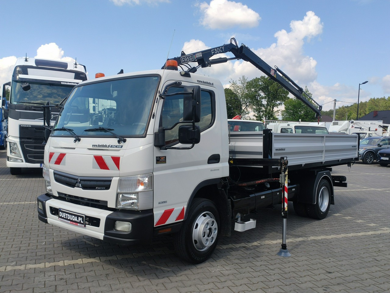 Tipper Mitsubishi Canter Fuso 9C18 3.0/180KM Automat, HDS FASSI F30 Wywrotka 3-str: picture 10