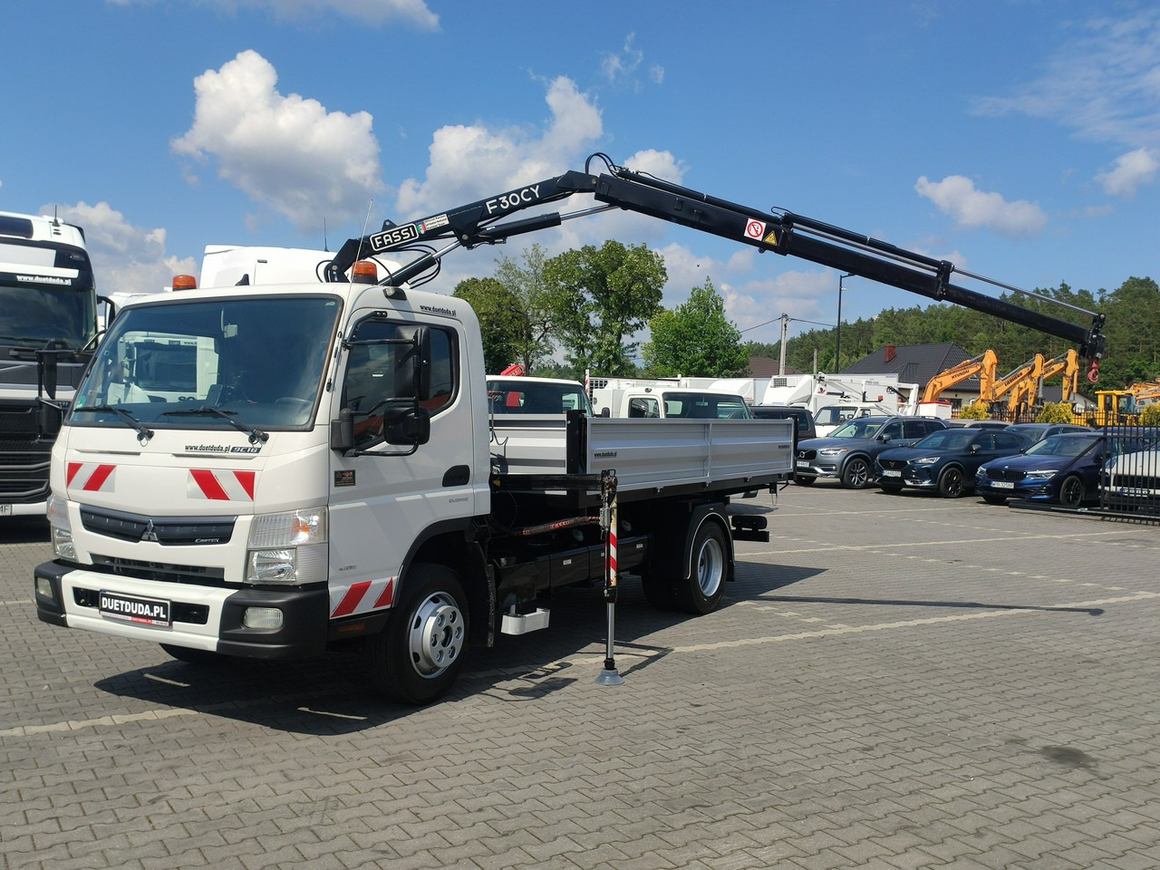 Tipper Mitsubishi Canter Fuso 9C18 3.0/180KM Automat, HDS FASSI F30 Wywrotka 3-str: picture 13