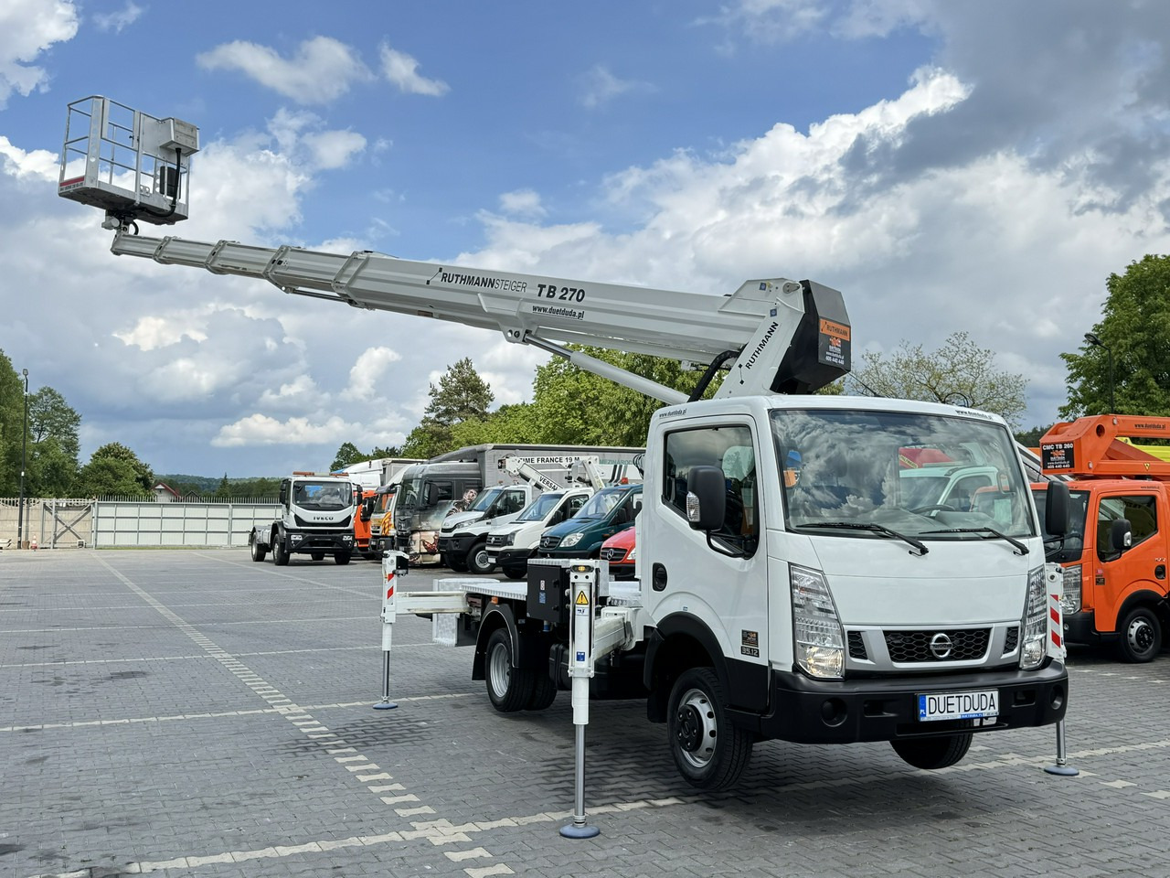 Nissan Cabstar - Truck mounted aerial platform: picture 2 Nissan Cabstar - Truck mounted aerial platform: picture 2