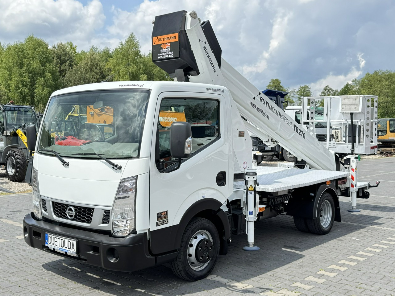 Nissan Cabstar - Truck mounted aerial platform: picture 5 Nissan Cabstar - Truck mounted aerial platform: picture 5
