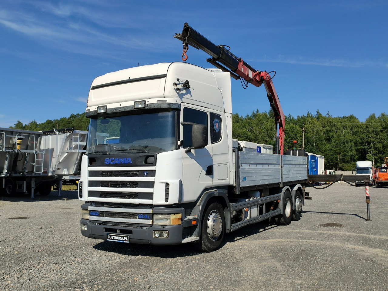 Scania 124L 420 6x2 Retarder HDS FASSI F170 Budowlanka - Dropside/ Flatbed truck, Crane truck: picture 2 Scania 124L 420 6x2 Retarder HDS FASSI F170 Budowlanka - Dropside/ Flatbed truck, Crane truck: picture 2