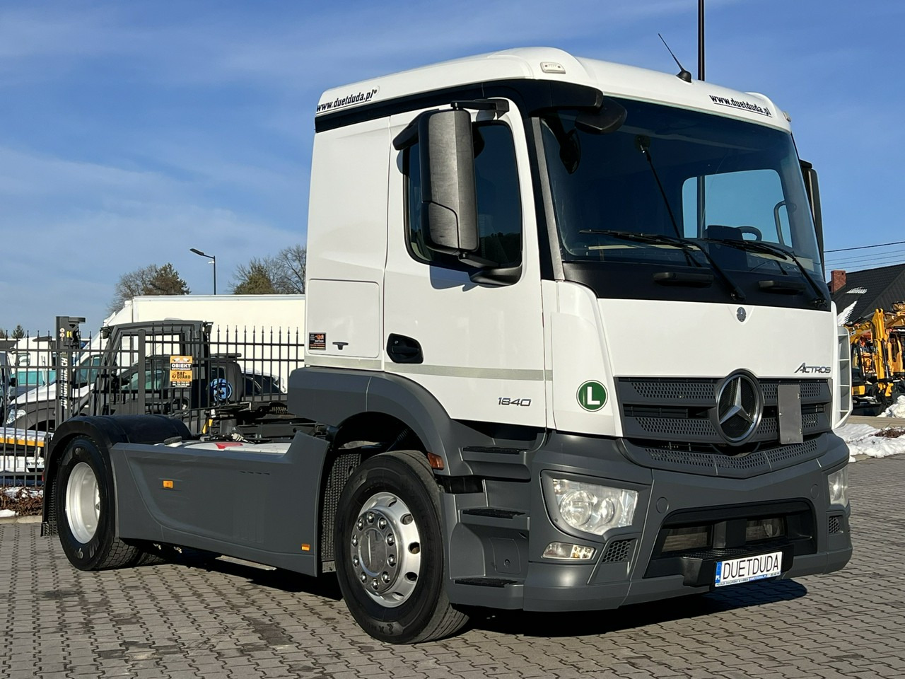 Mercedes ACTROS 1840 Euro 6 ADR HYDRAULIKA Niska Kabina Standard !!! - Tractor unit: picture 1 Mercedes ACTROS 1840 Euro 6 ADR HYDRAULIKA Niska Kabina Standard !!! - Tractor unit: picture 1