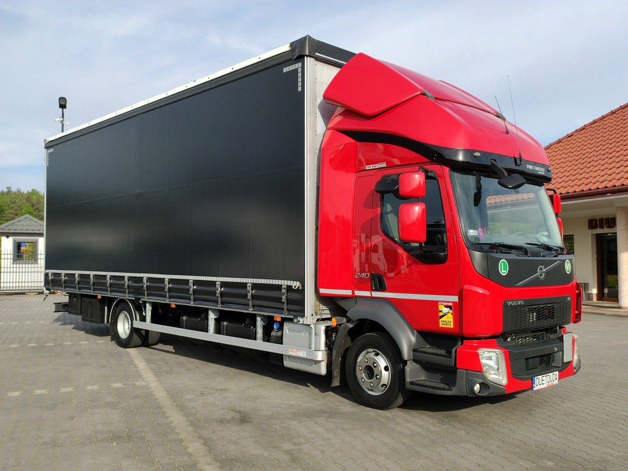Volvo FL12.240 E6 Firana Tył Drzwi Dach Zsuwany Bogato Wyposażony !!! - Curtain side truck: picture 5 Volvo FL12.240 E6 Firana Tył Drzwi Dach Zsuwany Bogato Wyposażony !!! - Curtain side truck: picture 5