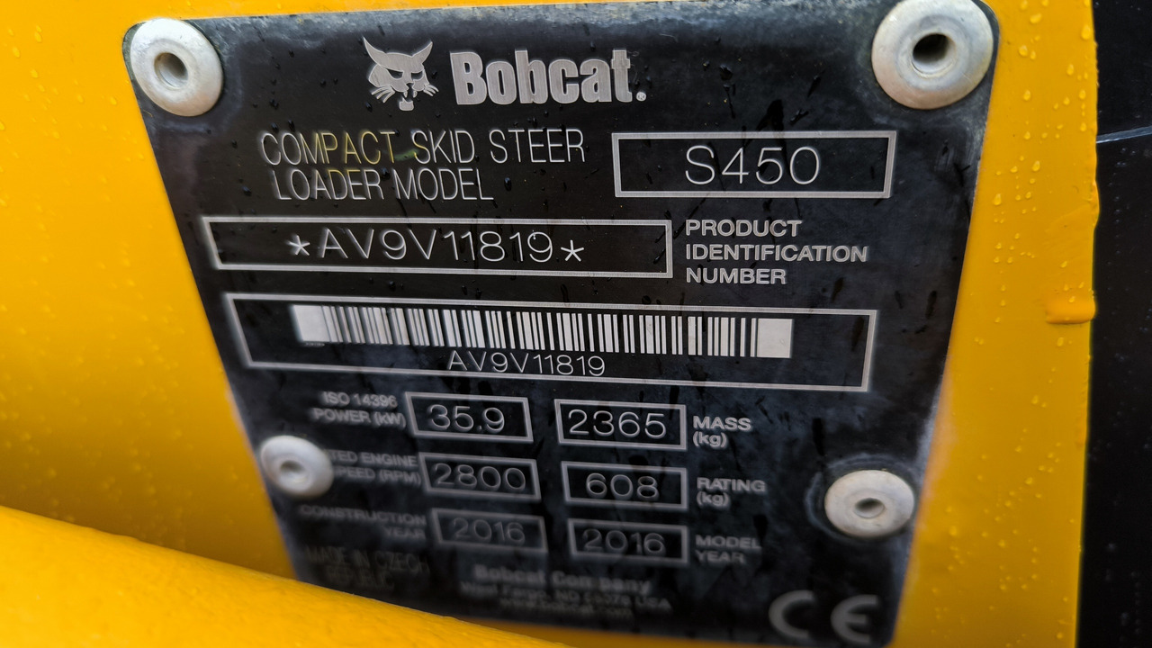 Skid steer loader BOBCAT S450: picture 7