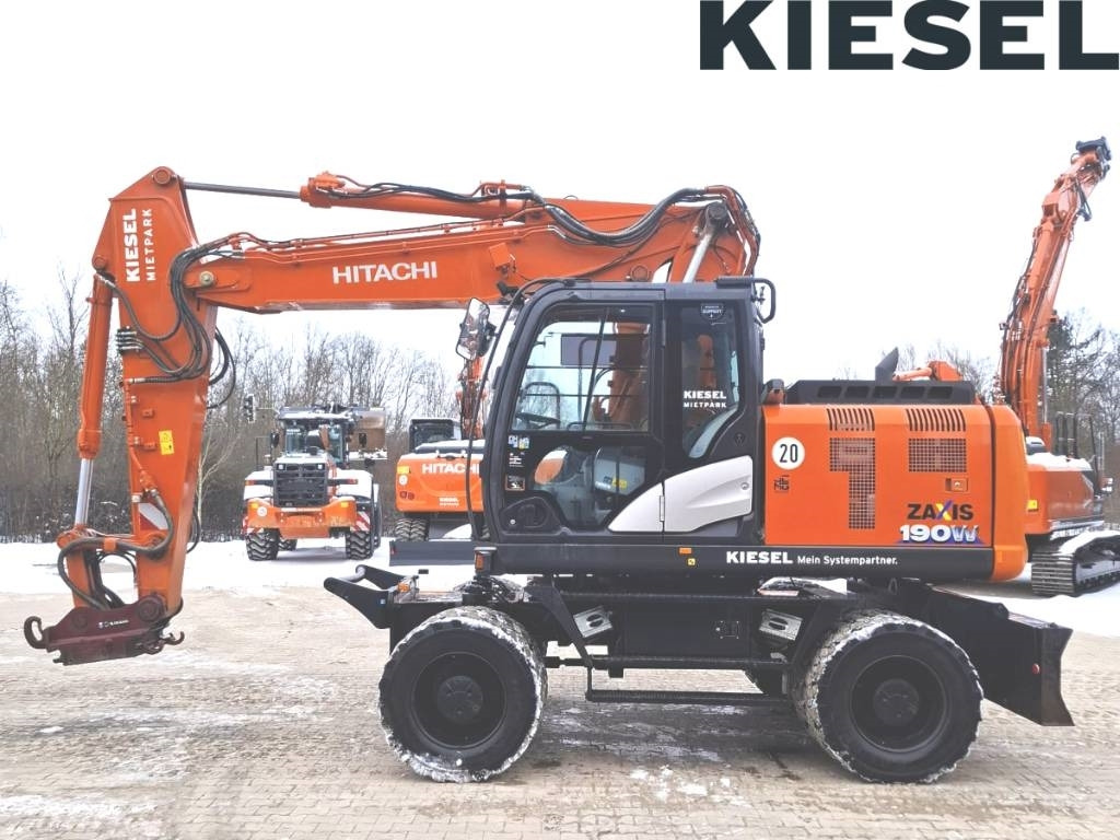 Hitachi ZX 190 W-6 - Wheel excavator: picture 1 Hitachi ZX 190 W-6 - Wheel excavator: picture 1