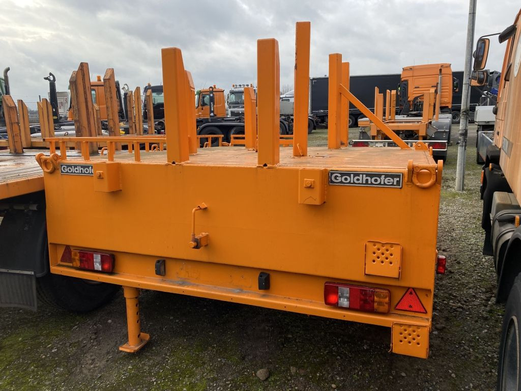 Goldhofer TX1-8/80 Anhänger für Ballastgewichte| 40mm Auge - Dropside/ Flatbed trailer: picture 1 Goldhofer TX1-8/80 Anhänger für Ballastgewichte| 40mm Auge - Dropside/ Flatbed trailer: picture 1