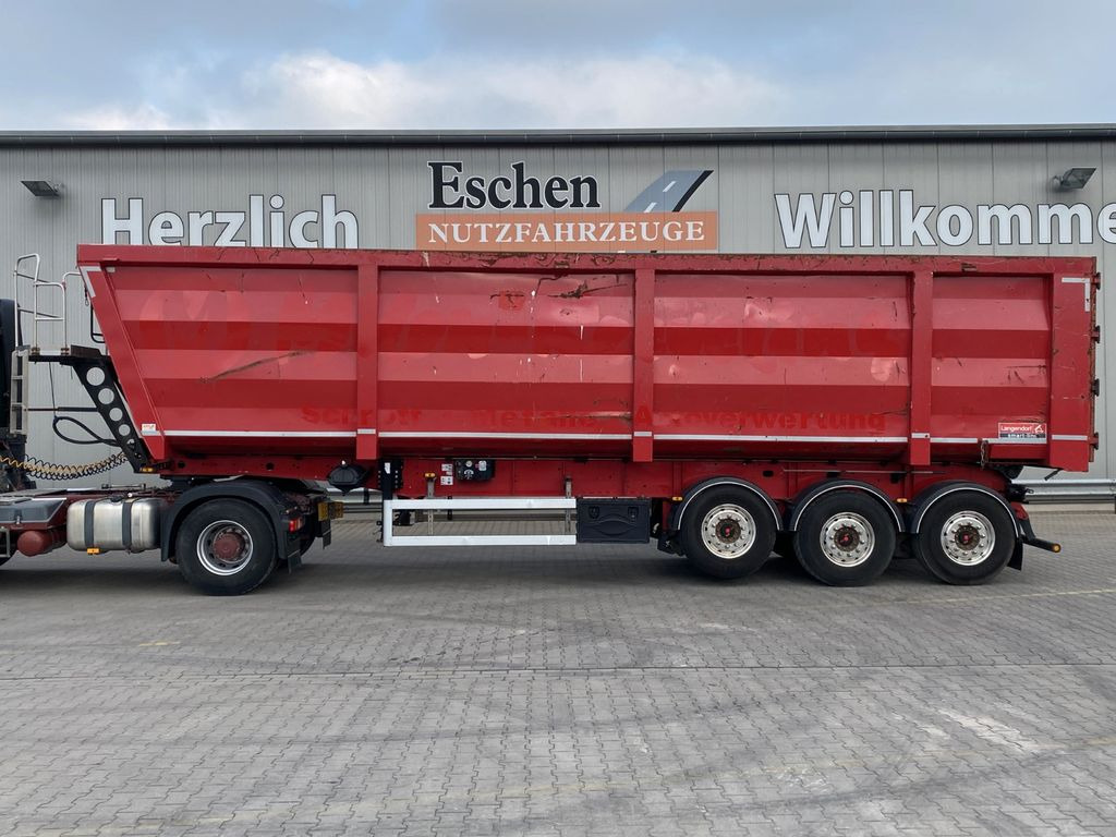 Langendorf Stahlmulde 50m³*ALU-Felgen*Portal*1+3 Liftachse - Tipper semi-trailer: picture 2 Langendorf Stahlmulde 50m³*ALU-Felgen*Portal*1+3 Liftachse - Tipper semi-trailer: picture 2