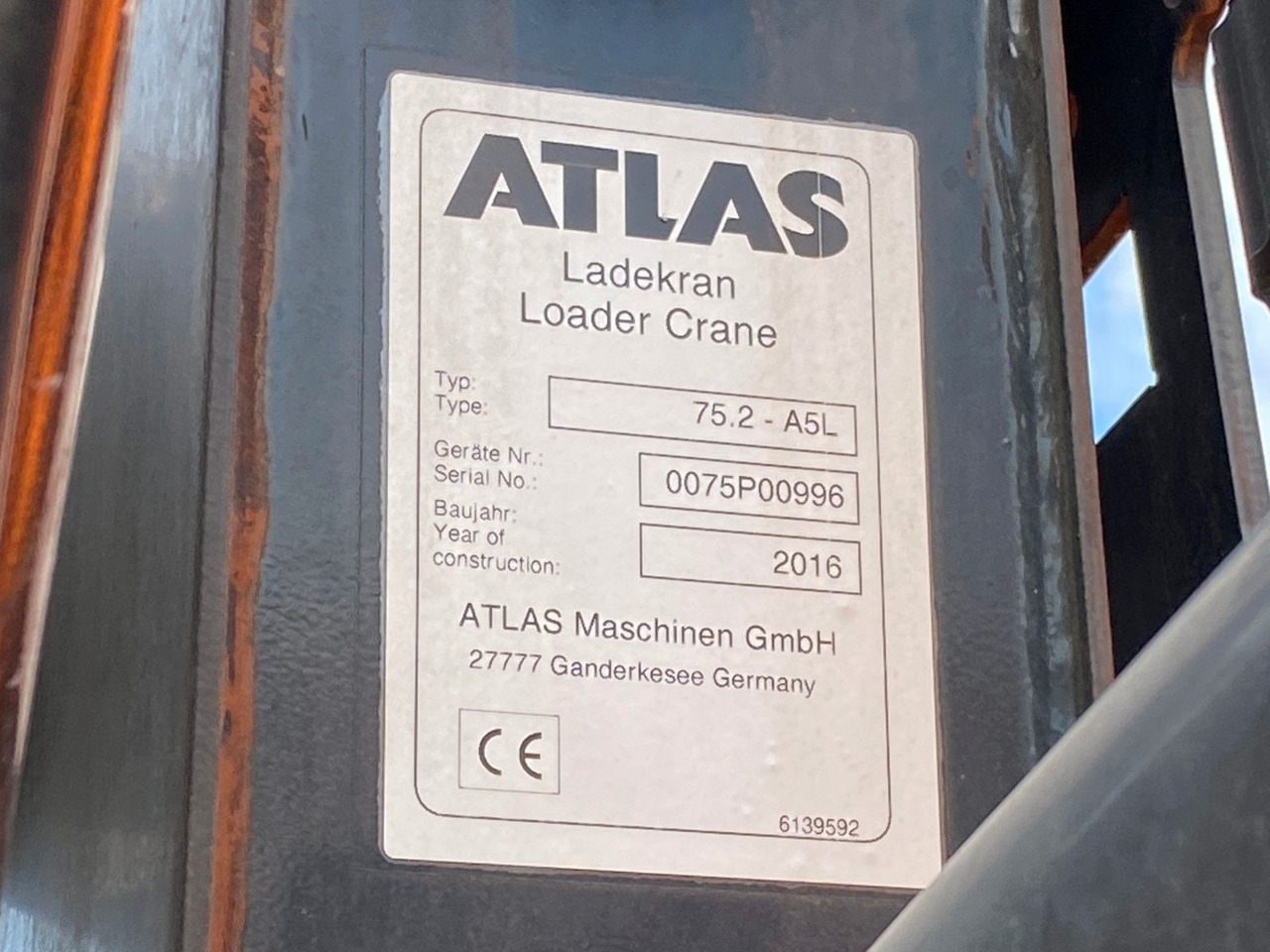 MAN TGM 15.290 DOKA|Atlas AK 75,2*Funk*4x Sitze*Navi - Dropside/ Flatbed truck, Crane truck: picture 5 MAN TGM 15.290 DOKA|Atlas AK 75,2*Funk*4x Sitze*Navi - Dropside/ Flatbed truck, Crane truck: picture 5
