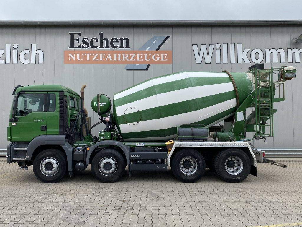 MAN TGS 32.360 8x4 BB / 9 m³ Stetter-Aufbau - Concrete mixer truck: picture 2 MAN TGS 32.360 8x4 BB / 9 m³ Stetter-Aufbau - Concrete mixer truck: picture 2