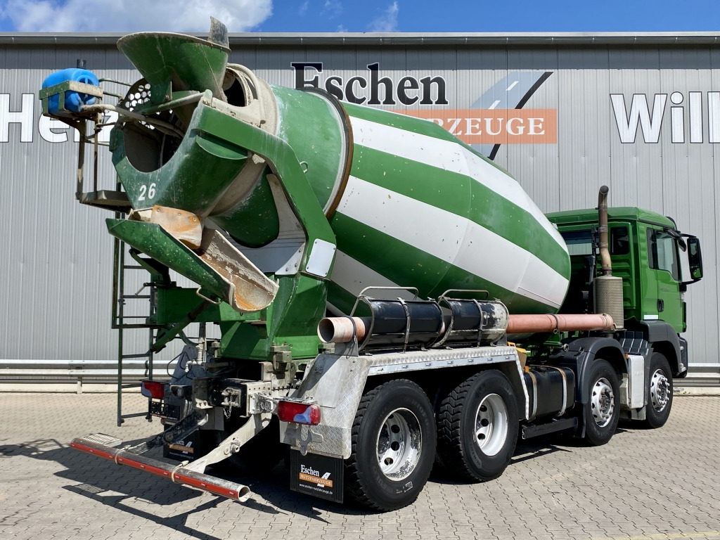 MAN TGS 32.360 8x4 BB / 9 m³ Stetter-Aufbau - Concrete mixer truck: picture 5 MAN TGS 32.360 8x4 BB / 9 m³ Stetter-Aufbau - Concrete mixer truck: picture 5