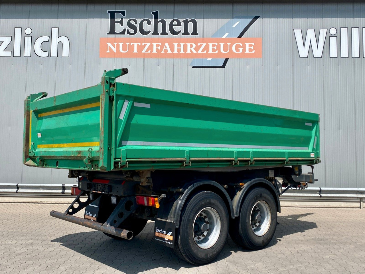 Meiller MZDA 18/21 | BPW-Achsen*EBS*Trommelbremse*Luft - Tipper trailer: picture 4 Meiller MZDA 18/21 | BPW-Achsen*EBS*Trommelbremse*Luft - Tipper trailer: picture 4