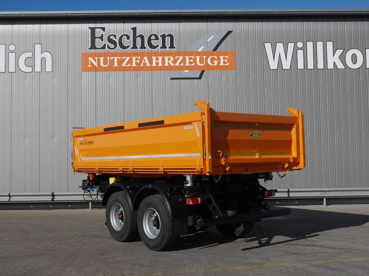 Meiller MZDA 18.22 |*NEW* abklappbare Seitenwand*Trommel - Tipper trailer: picture 3 Meiller MZDA 18.22 |*NEW* abklappbare Seitenwand*Trommel - Tipper trailer: picture 3