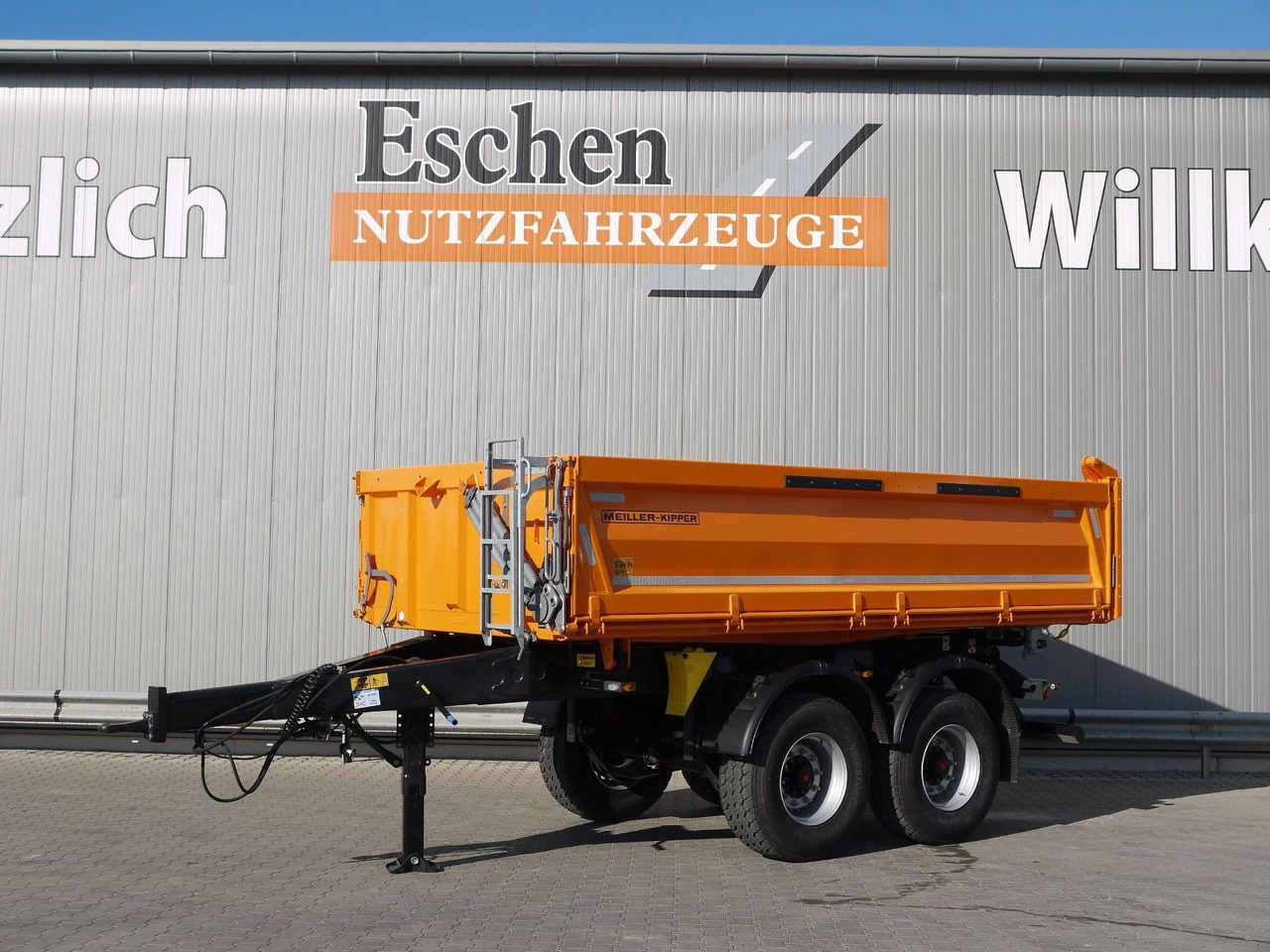 Meiller MZDA 18.22 |*NEW* abklappbare Seitenwand*Trommel - Tipper trailer: picture 1 Meiller MZDA 18.22 |*NEW* abklappbare Seitenwand*Trommel - Tipper trailer: picture 1