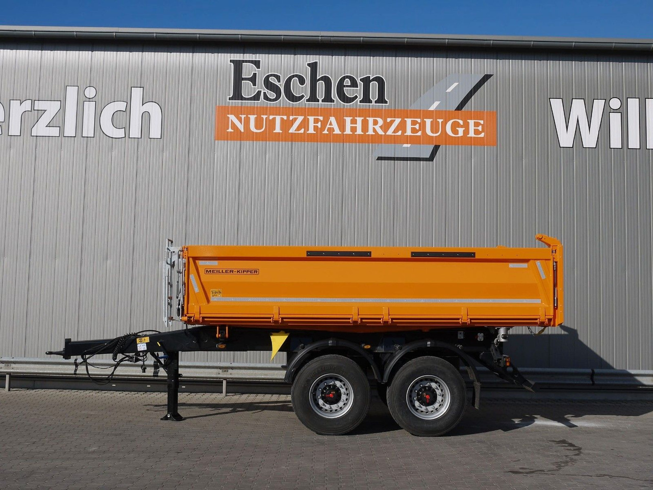 Meiller MZDA 18.22 |*NEW* abklappbare Seitenwand*Trommel - Tipper trailer: picture 2 Meiller MZDA 18.22 |*NEW* abklappbare Seitenwand*Trommel - Tipper trailer: picture 2