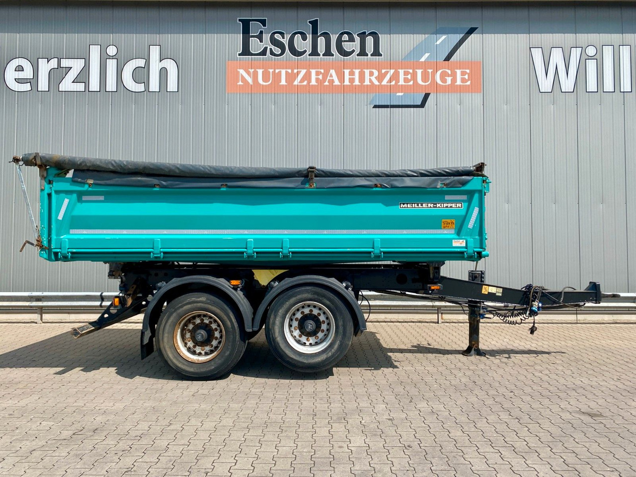 Meiller MZDA 18/23 | Bordmatik*Liftachse*Rollplane*BPW - Tipper trailer: picture 5 Meiller MZDA 18/23 | Bordmatik*Liftachse*Rollplane*BPW - Tipper trailer: picture 5