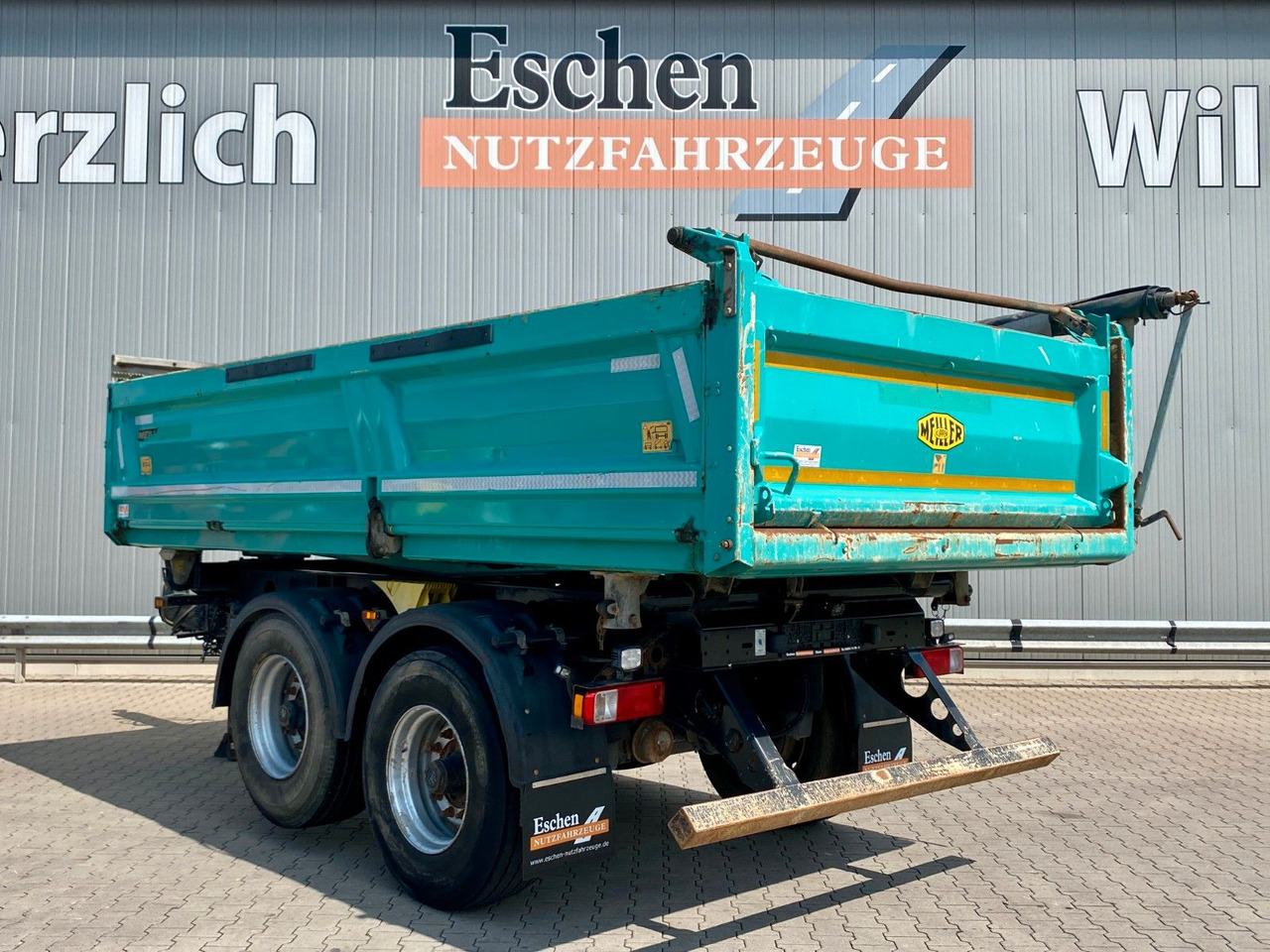 Meiller MZDA 18/23 | Bordmatik*Liftachse*Rollplane*BPW - Tipper trailer: picture 3 Meiller MZDA 18/23 | Bordmatik*Liftachse*Rollplane*BPW - Tipper trailer: picture 3