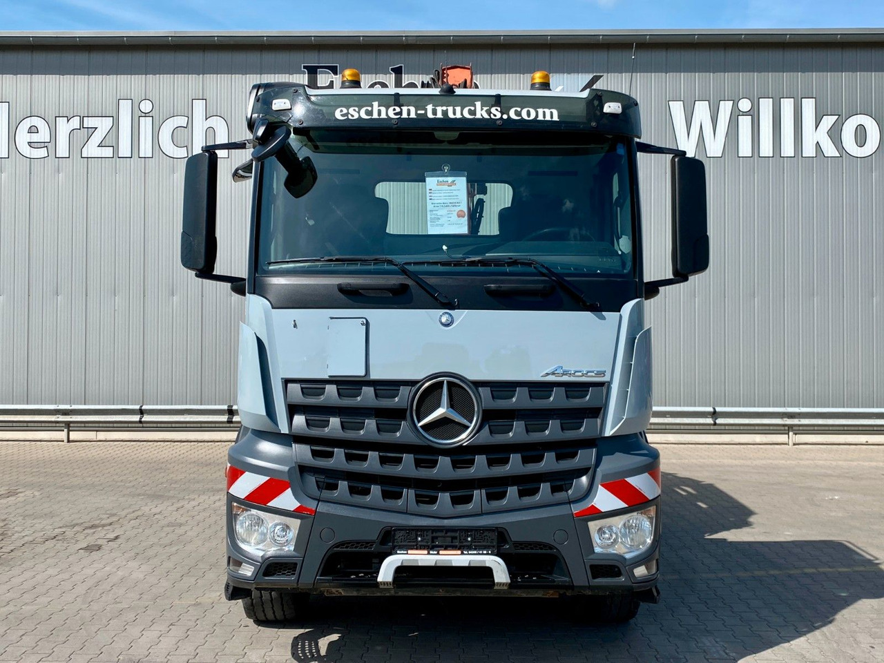 Tipper, Crane truck Mercedes-Benz Arocs 1843 HAD 4x4 | Atlas 116.3-A3*5+6.Kreis: picture 9