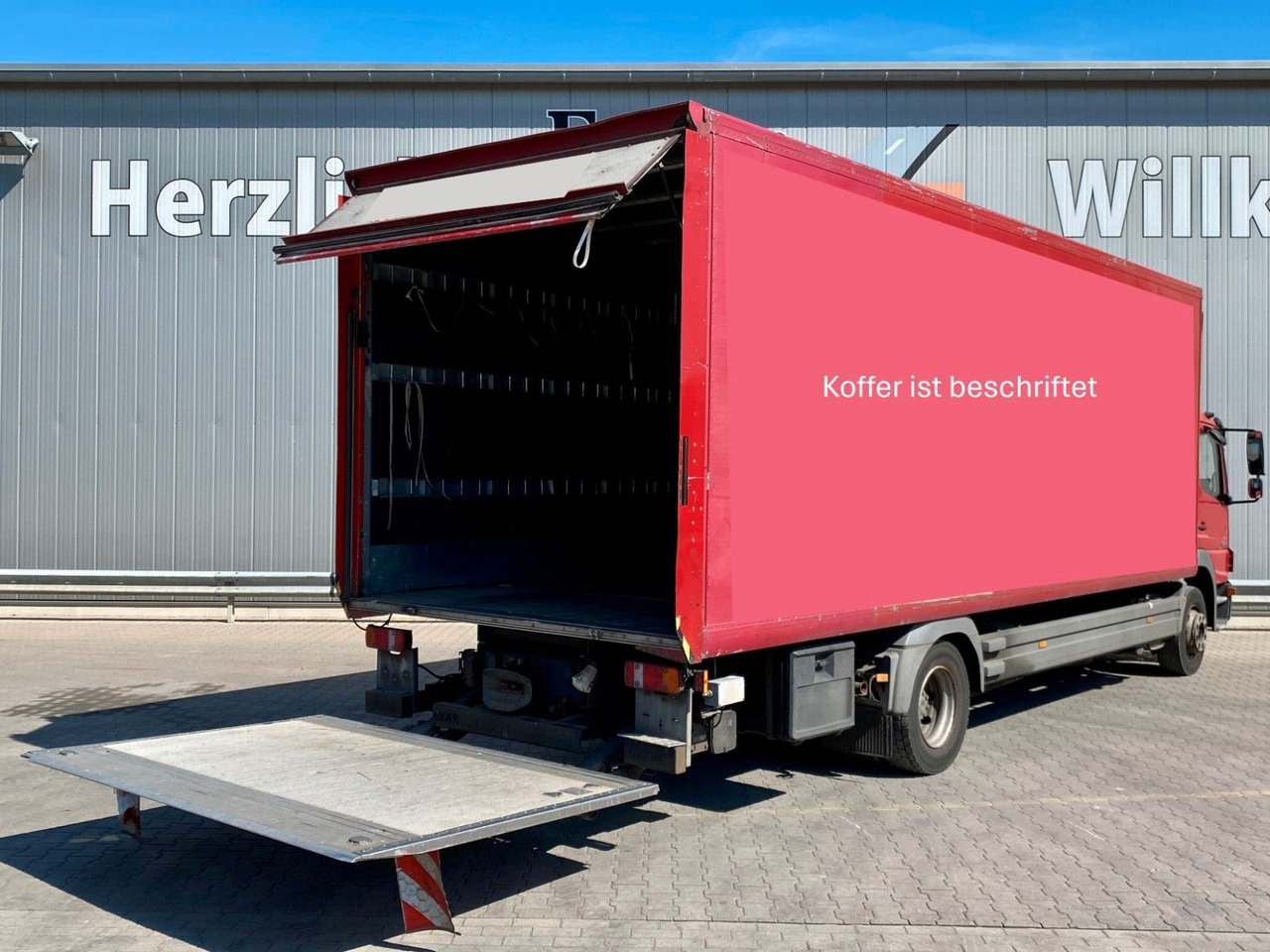 Mercedes-Benz Atego 1224 | BÄR LBW 1,50to*3x Sitze*Klima*AHK - Box truck: picture 5 Mercedes-Benz Atego 1224 | BÄR LBW 1,50to*3x Sitze*Klima*AHK - Box truck: picture 5