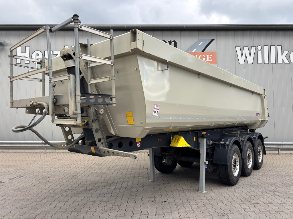 Schmitz SCB S3D / Stahl-Halbschalenmulde - Tipper semi-trailer: picture 1 Schmitz SCB S3D / Stahl-Halbschalenmulde - Tipper semi-trailer: picture 1