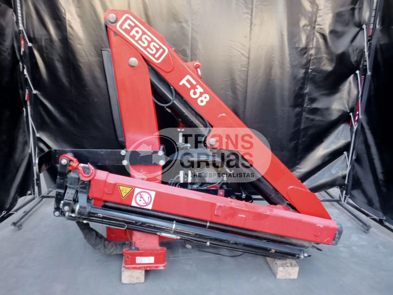 Grúa Fassi F38AF - Truck mounted crane for Truck: picture 2 Grúa Fassi F38AF - Truck mounted crane for Truck: picture 2