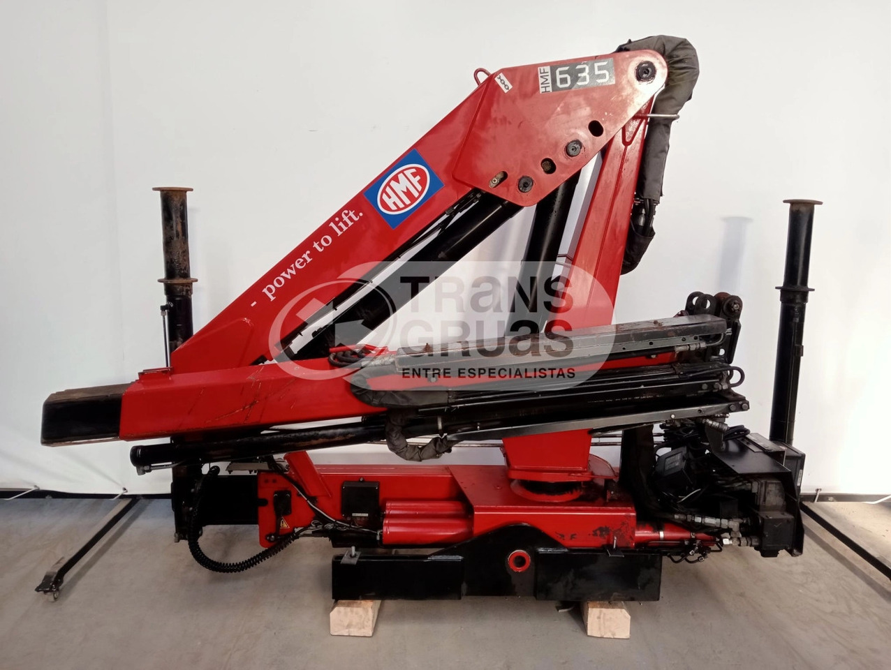 Grúa HMF 635 K2 - Truck mounted crane for Truck: picture 3 Grúa HMF 635 K2 - Truck mounted crane for Truck: picture 3