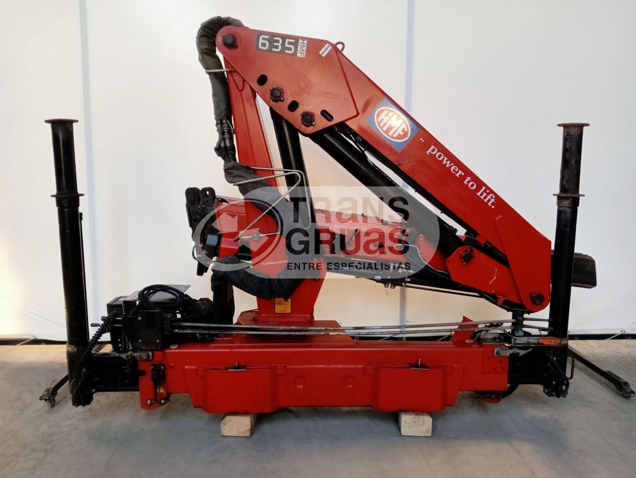 Grúa HMF 635 K2 - Truck mounted crane for Truck: picture 4 Grúa HMF 635 K2 - Truck mounted crane for Truck: picture 4
