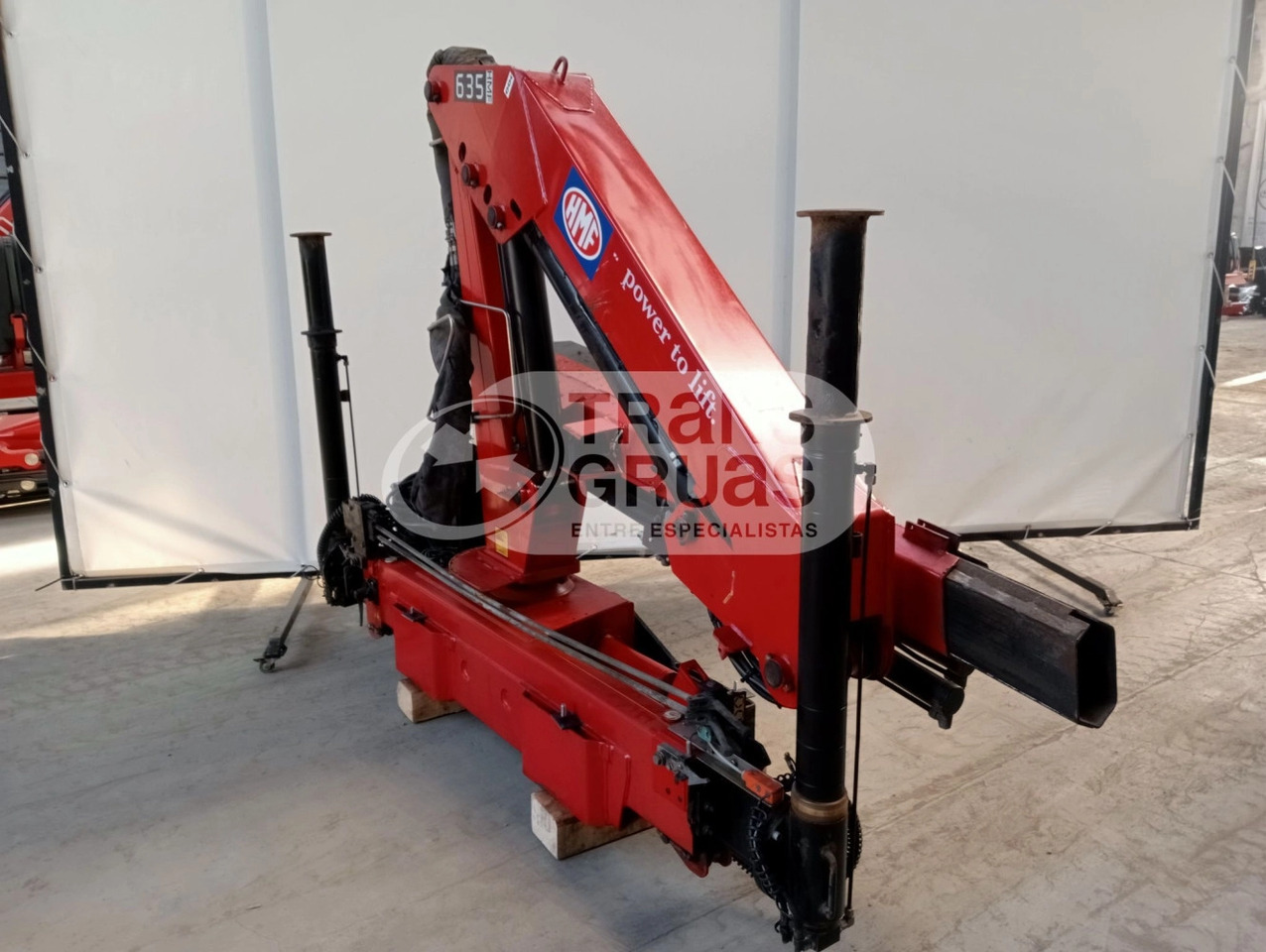 Grúa HMF 635 K2 - Truck mounted crane for Truck: picture 2 Grúa HMF 635 K2 - Truck mounted crane for Truck: picture 2