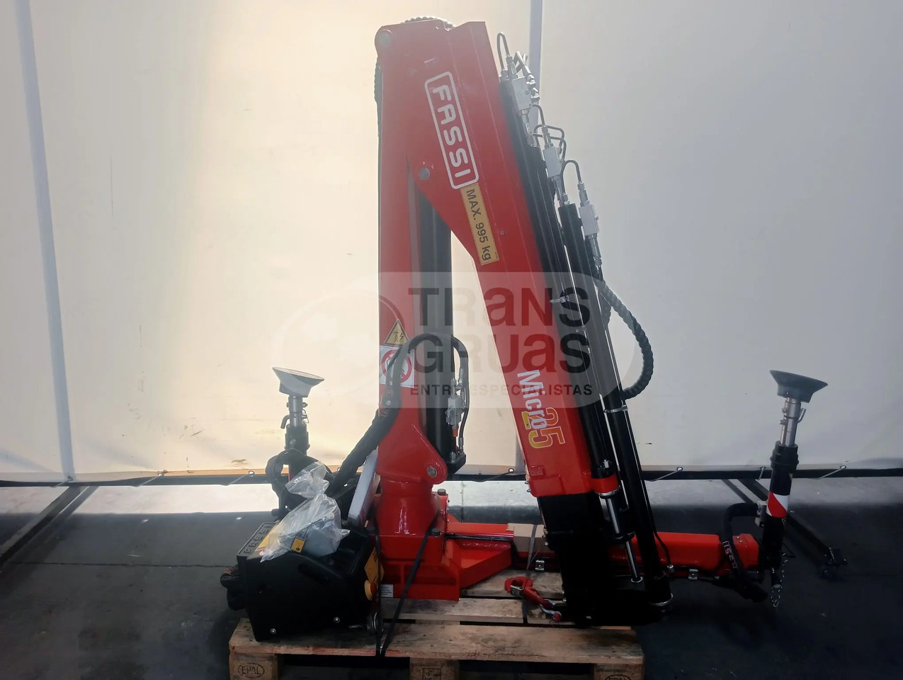 Grúa hidráulica Fassi micro M25A.13 Seminueva - Truck mounted crane: picture 3 Grúa hidráulica Fassi micro M25A.13 Seminueva - Truck mounted crane: picture 3