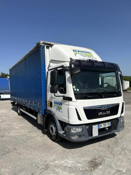 MAN TGL 12.250 - Curtain side truck: picture 1 MAN TGL 12.250 - Curtain side truck: picture 1