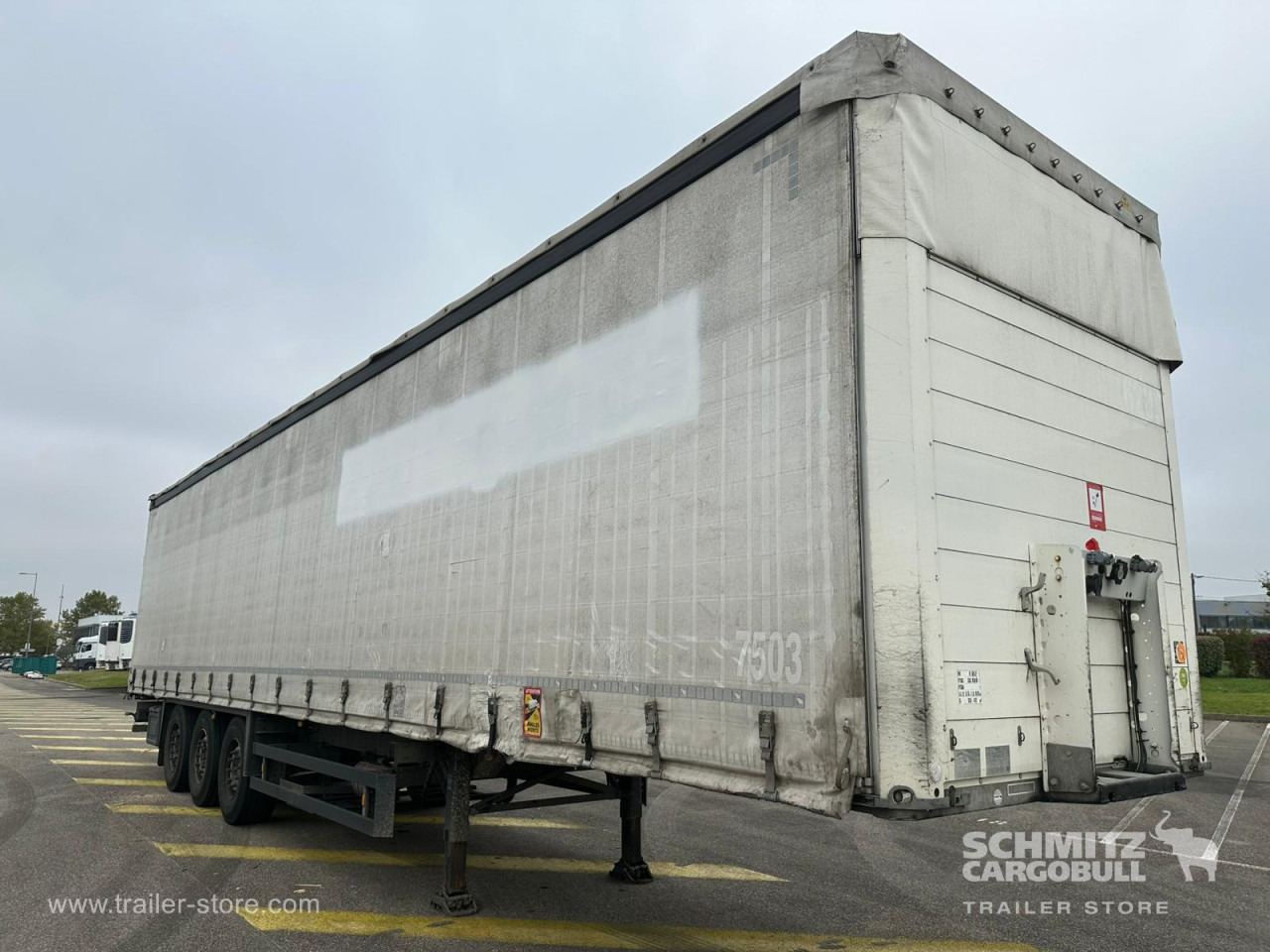 SCHMITZ Rideaux Coulissant Standard - Curtainsider semi-trailer: picture 1 SCHMITZ Rideaux Coulissant Standard - Curtainsider semi-trailer: picture 1